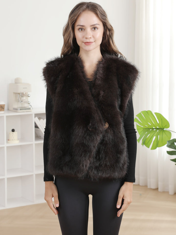 SOLID COLOR VEST