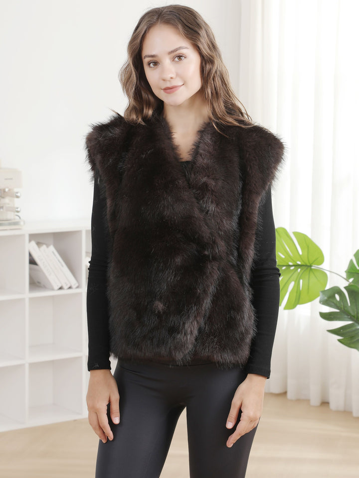 SOLID COLOR VEST