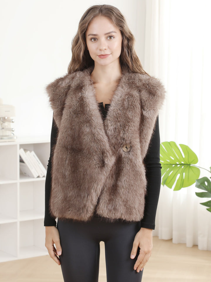 SOLID COLOR VEST