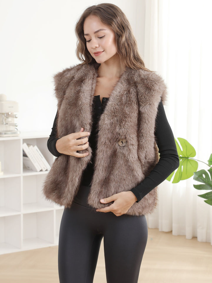 SOLID COLOR VEST
