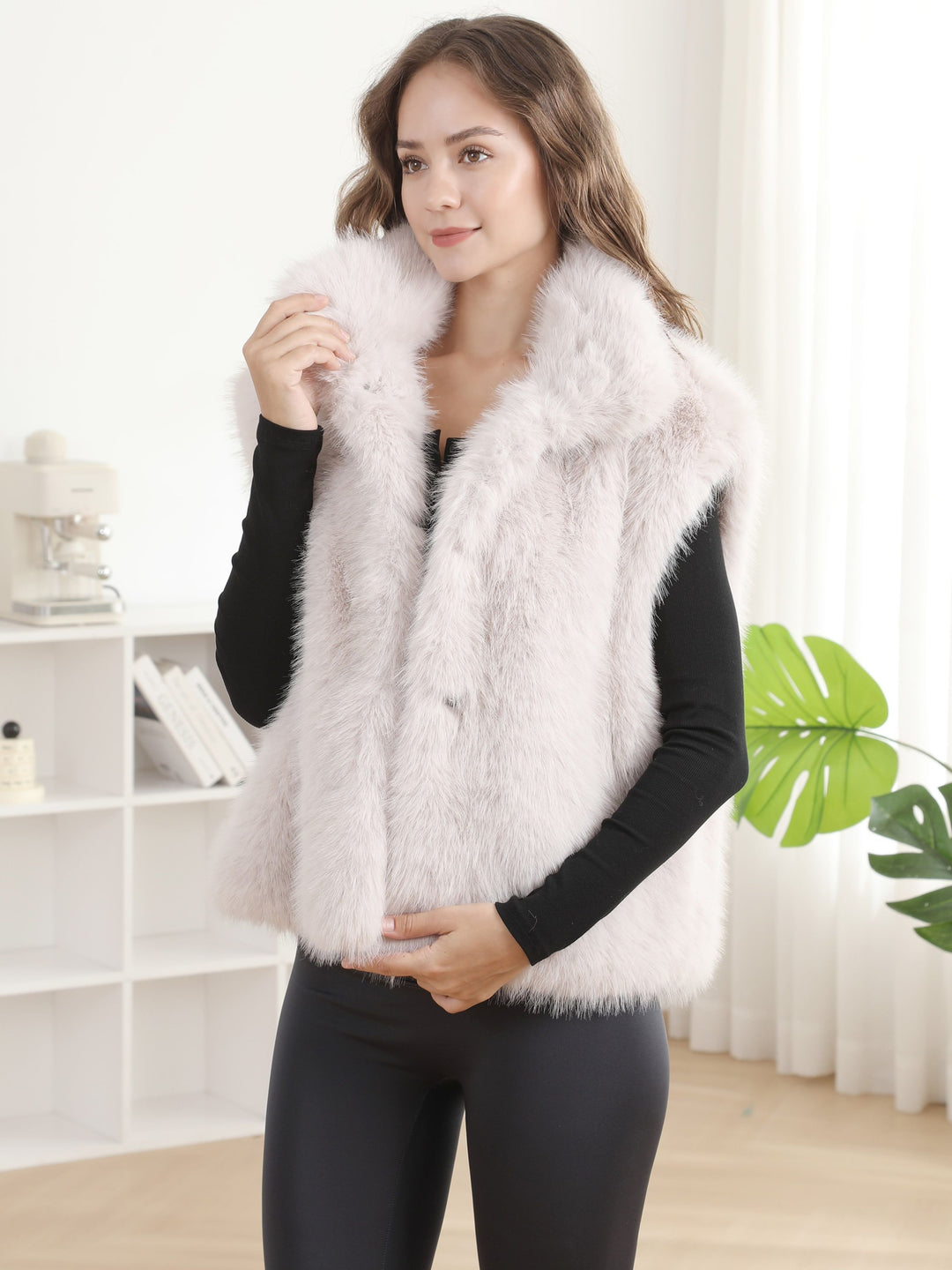 SOLID COLOR VEST