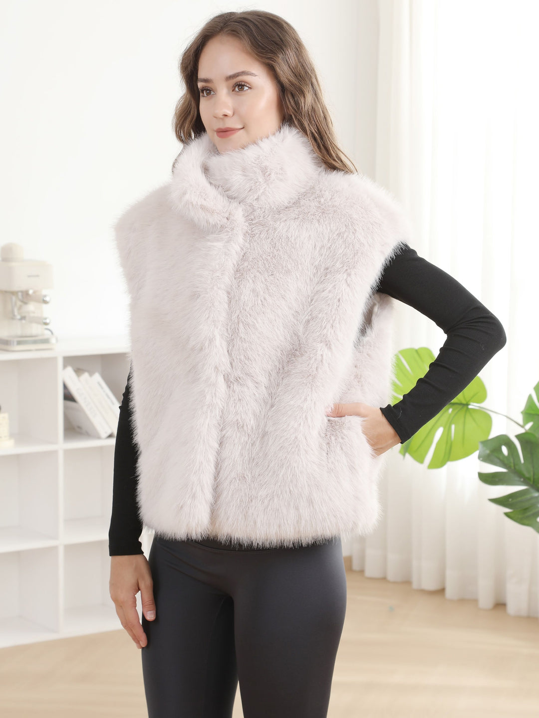 SOLID COLOR VEST
