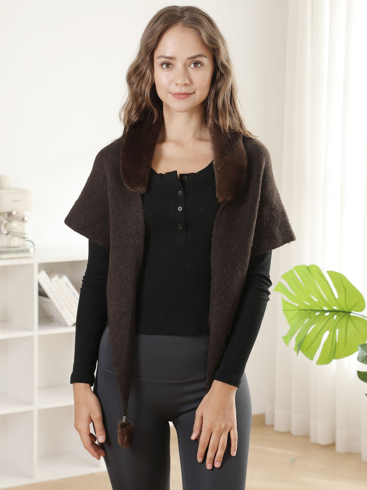 SOLID COLOR SHAWL