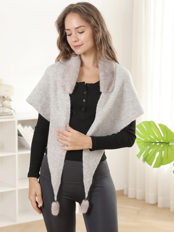 SOLID COLOR SHAWL