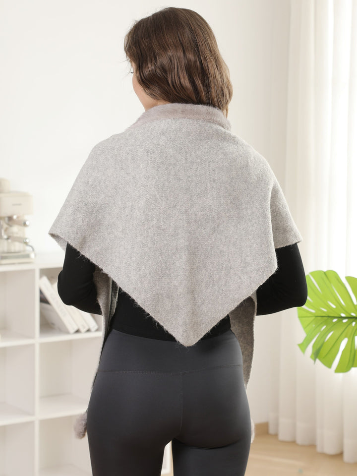 SOLID COLOR SHAWL