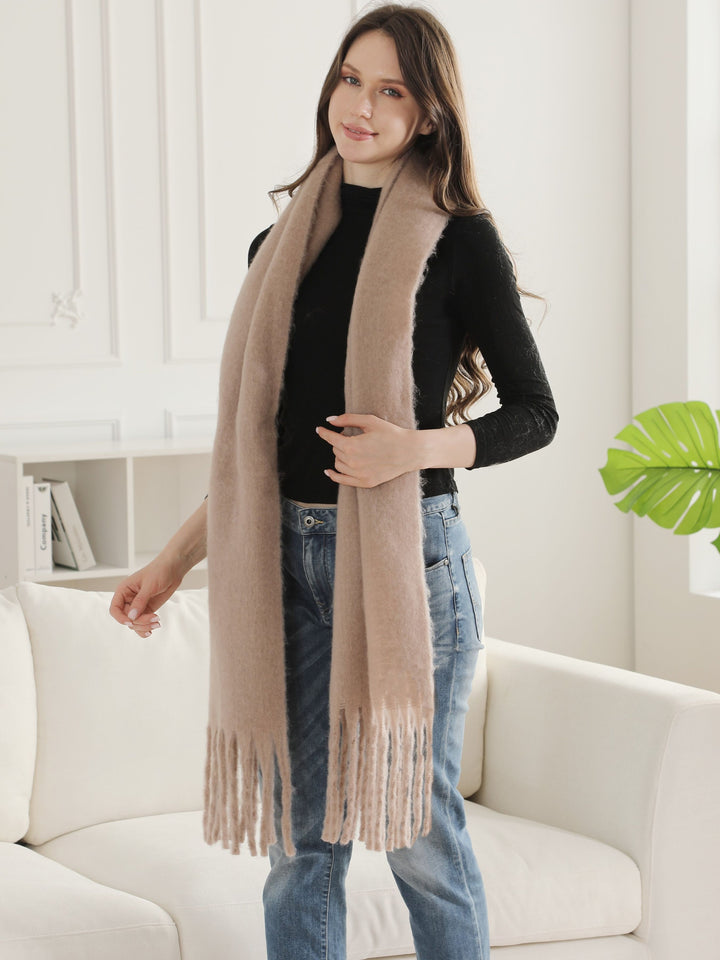 SOLID COLOR SCARF
