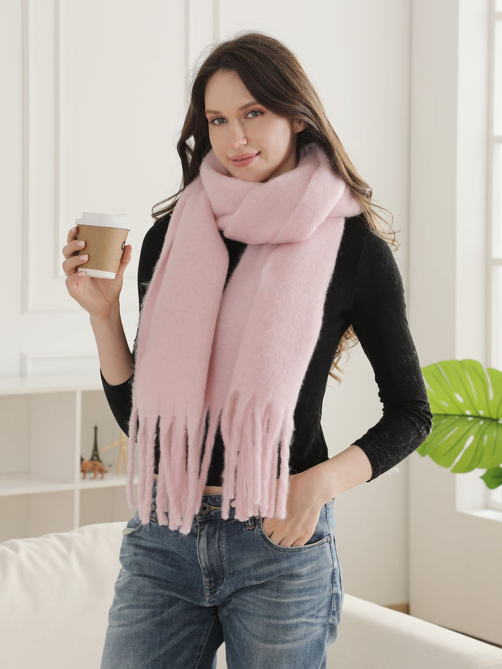 SOLID COLOR SCARF