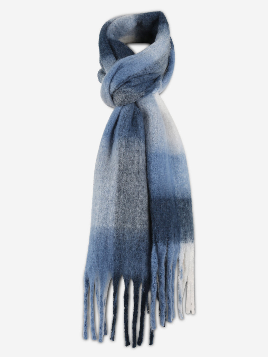 PLAID PATTERN SCARF
