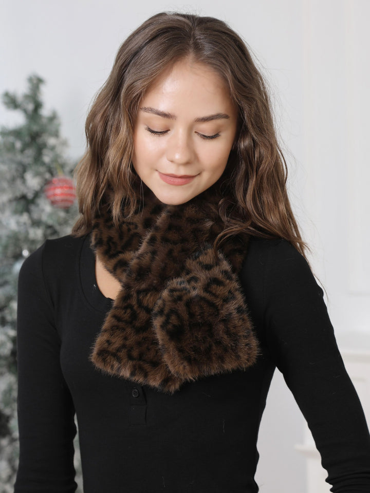 ANIMAL PATTERN SCARF