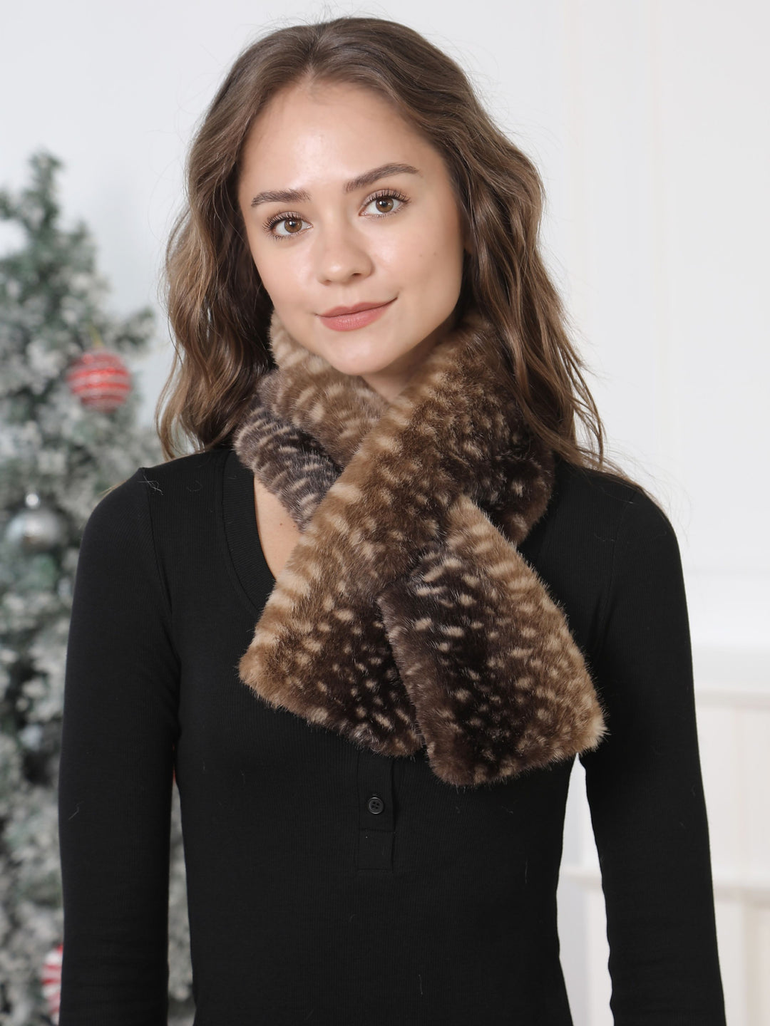 ANIMAL PATTERN SCARF