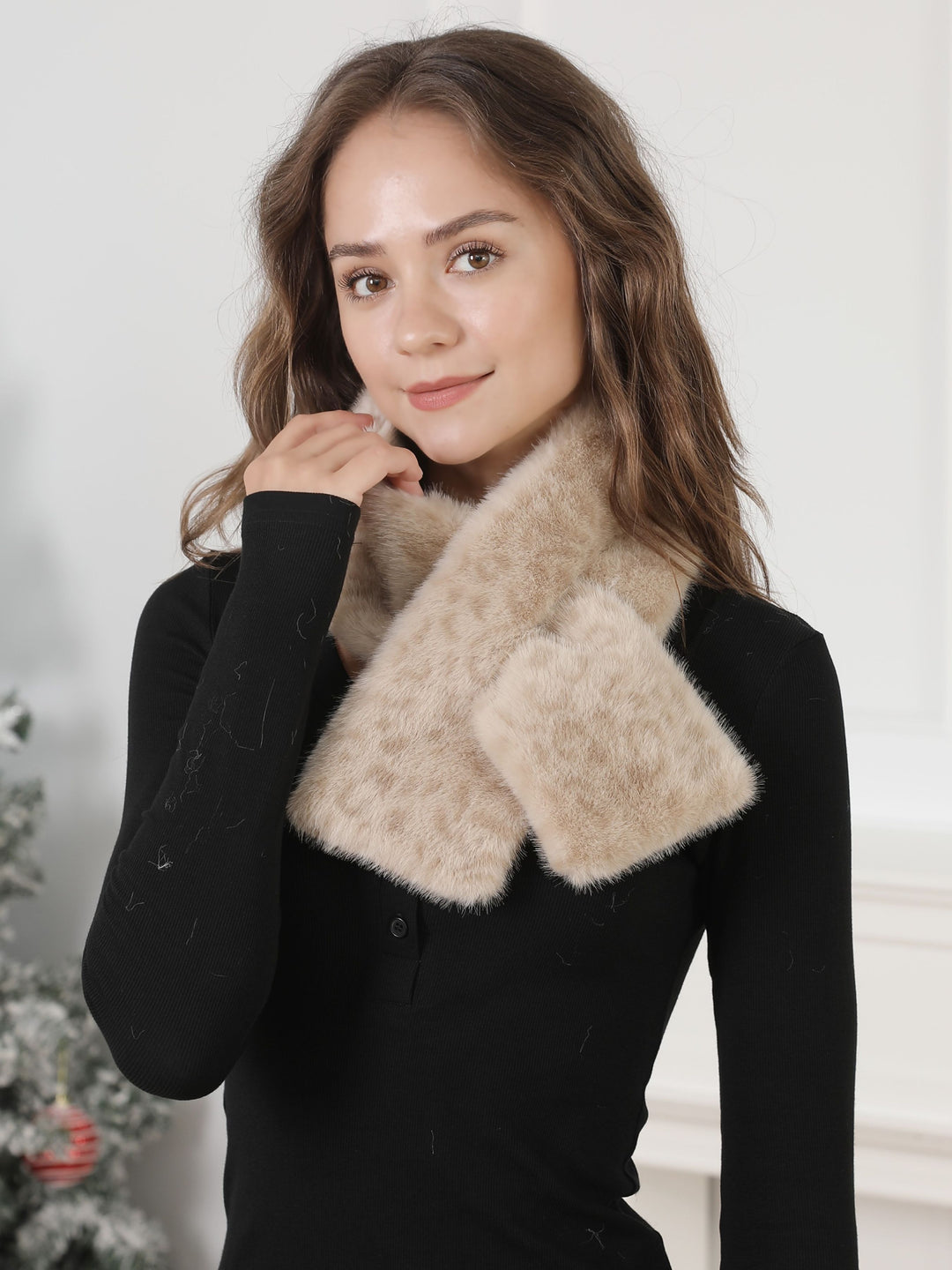 ANIMAL PATTERN SCARF