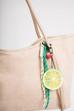 Load image into Gallery viewer, CITRUS &amp; STRAWBERRY KEYCHAIN/BAG CHARM
