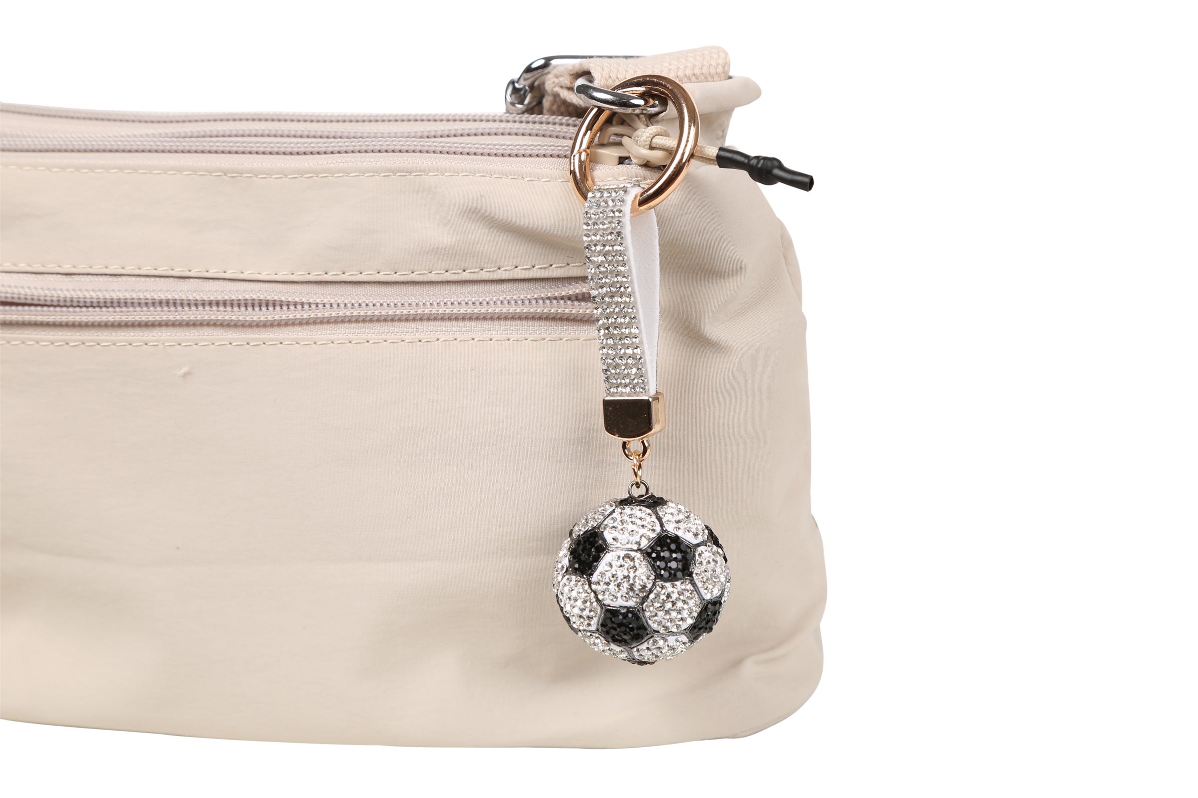 SOCCER BALL KEYCHAIN/BAG CHARM