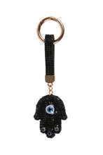 Load image into Gallery viewer, HAMSA HAND KEYCHAIN/BAG CHARM
