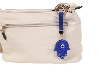 Load image into Gallery viewer, HAMSA HAND KEYCHAIN/BAG CHARM
