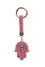 Load image into Gallery viewer, HAMSA HAND KEYCHAIN/BAG CHARM
