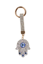 Load image into Gallery viewer, HAMSA HAND KEYCHAIN/BAG CHARM
