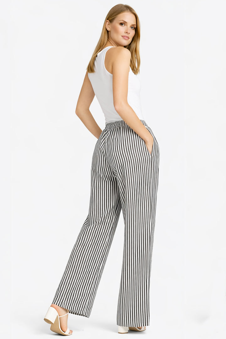 STRIPED PATTERN PANTS