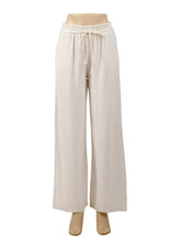 Load image into Gallery viewer, SOLID COLOR LINEN PANTS
