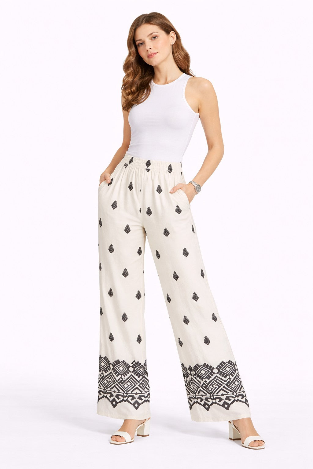 BOHO PATTERN PANTS