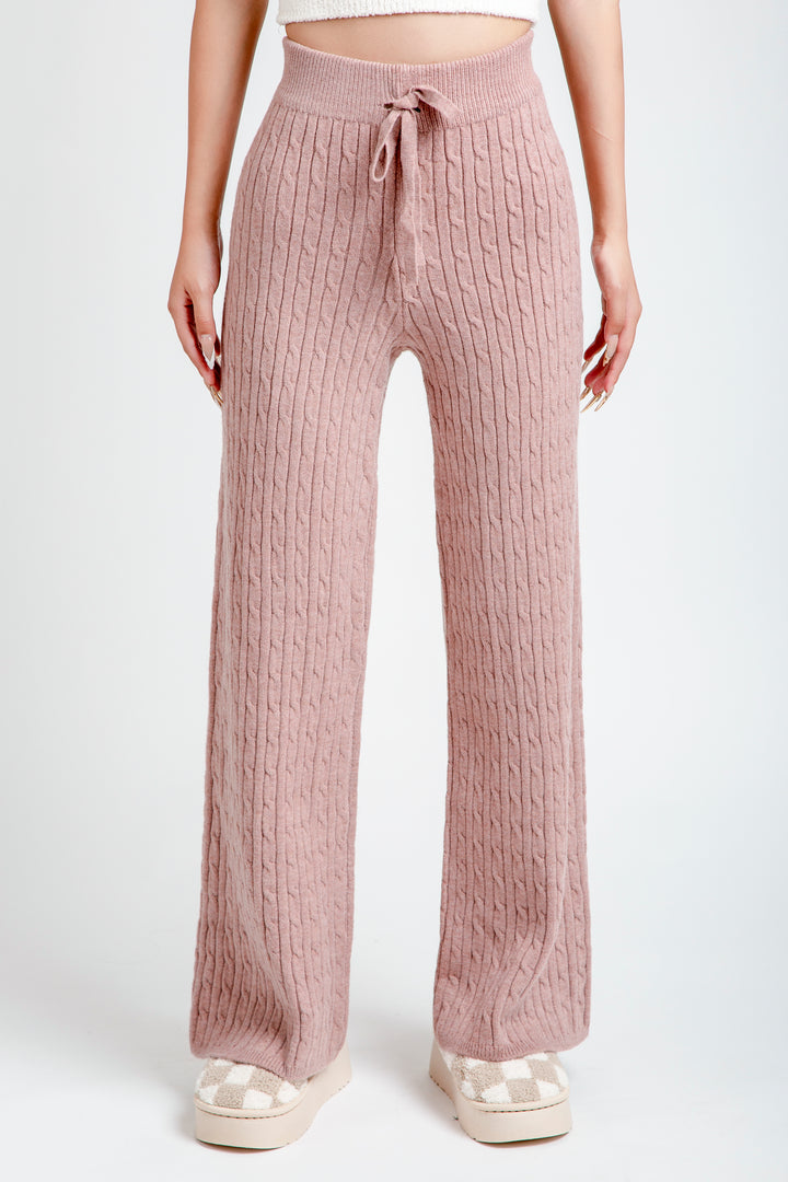 SOLID COLOR PANTS