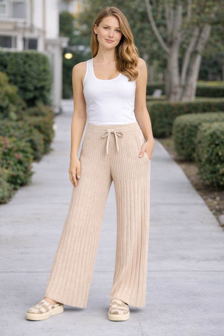 SOLID COLOR PANTS