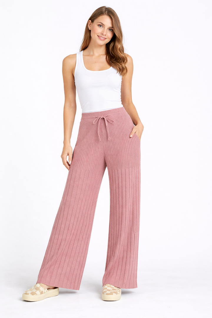 SOLID COLOR PANTS