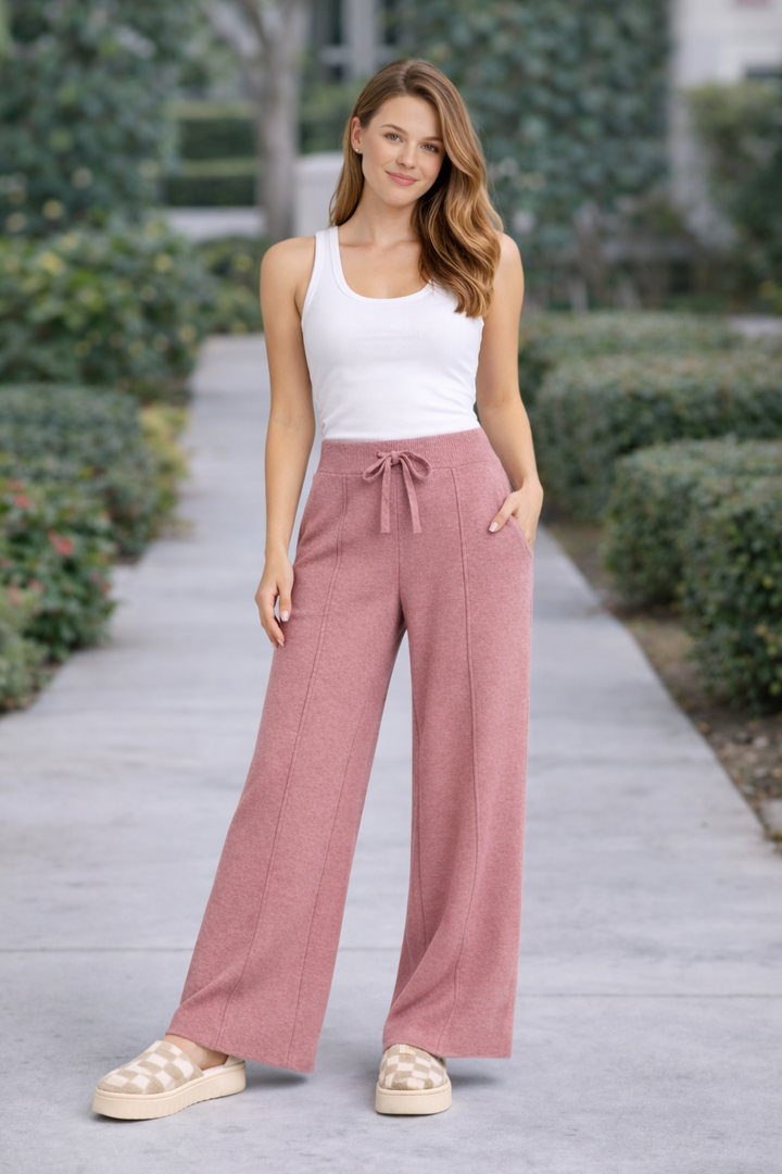 SOLID COLOR PANTS