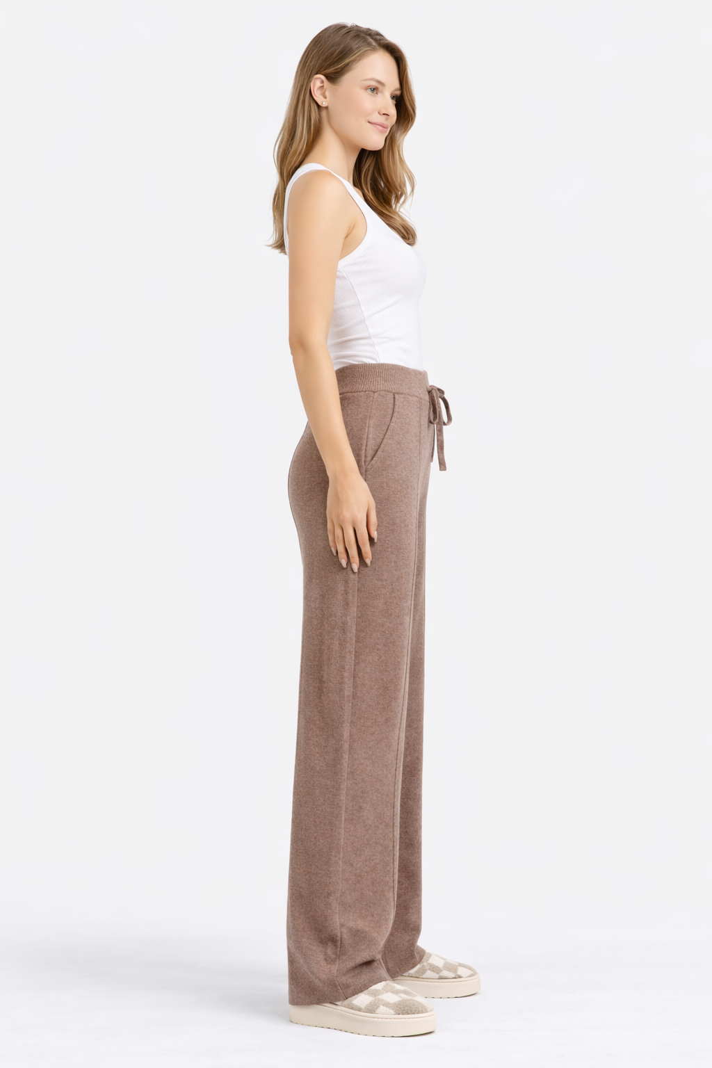 SOLID COLOR PANTS