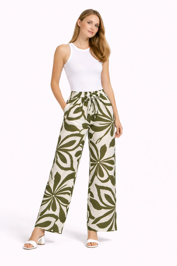 LEAF PATTERN PANTS