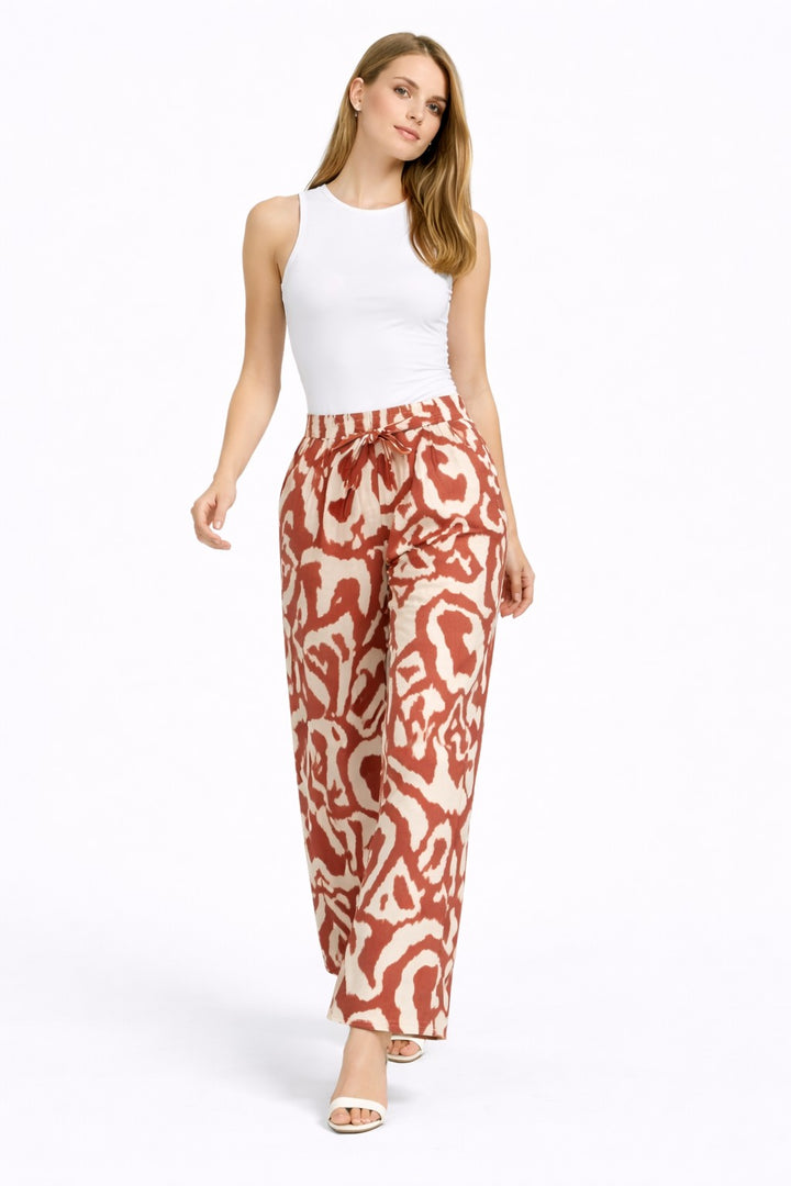 ABSTRACT PATTERN PANTS