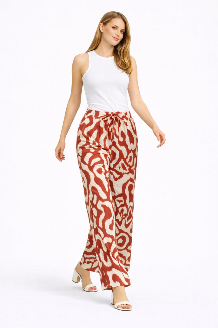 ABSTRACT PATTERN PANTS