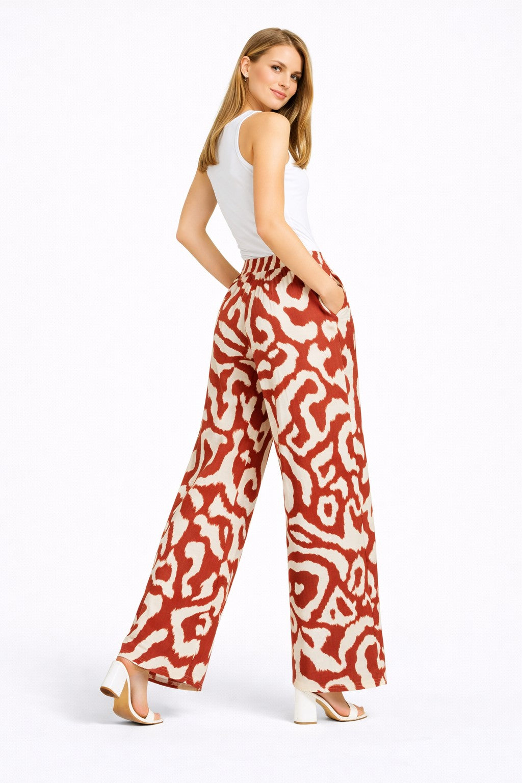 ABSTRACT PATTERN PANTS
