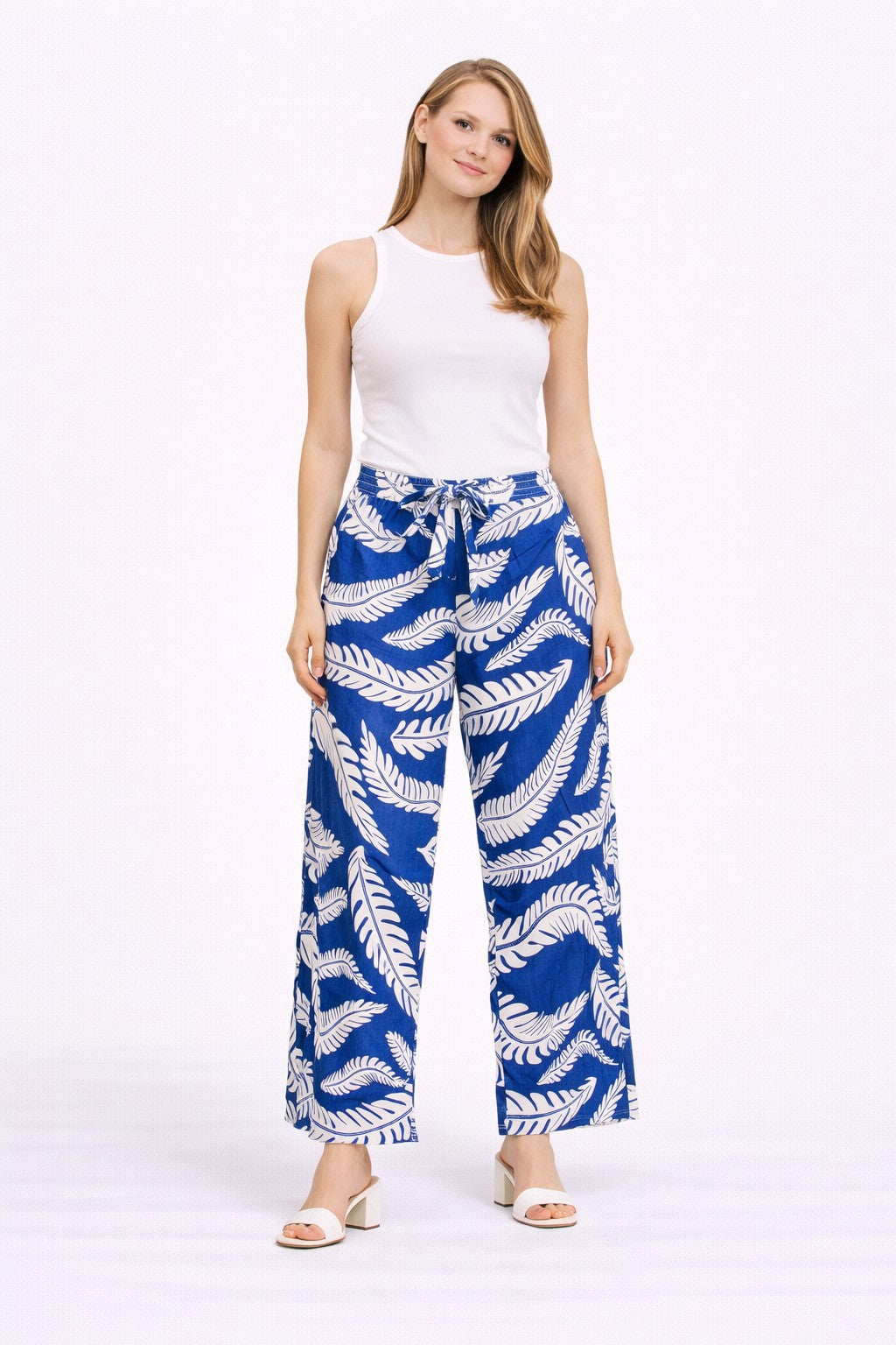 LEAF PATTERN PANTS