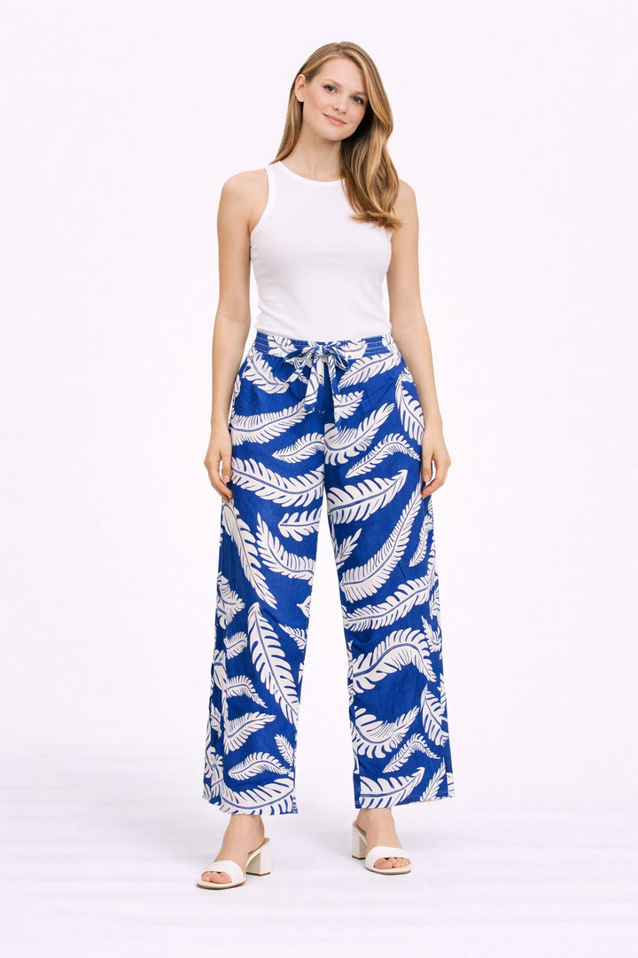 LEAF PATTERN PANTS