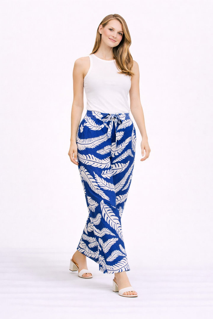 LEAF PATTERN PANTS