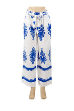 Load image into Gallery viewer, BOHO FLORAL PATTERN PANTS
