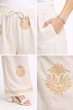 Load image into Gallery viewer, BOHO PATTERN LINEN PANTS
