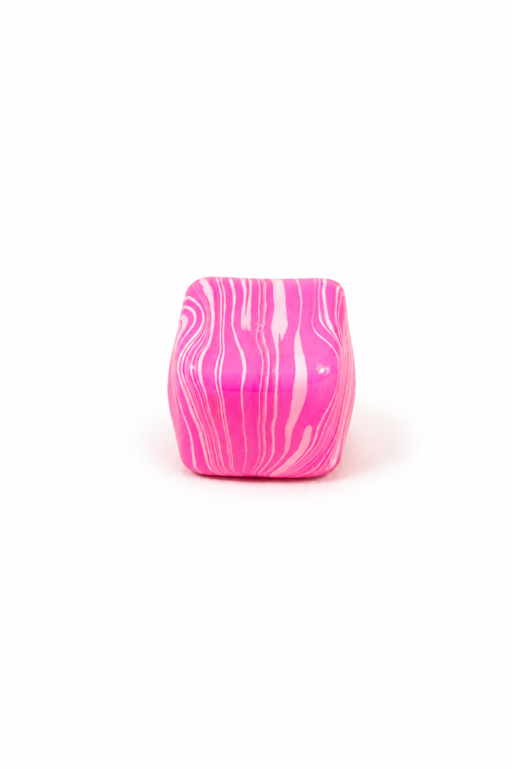 Marble Swirl Cube Stress Relief Squishy Toy - 12 pc pack