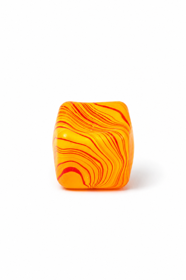 Marble Swirl Cube Stress Relief Squishy Toy - 12 pc pack