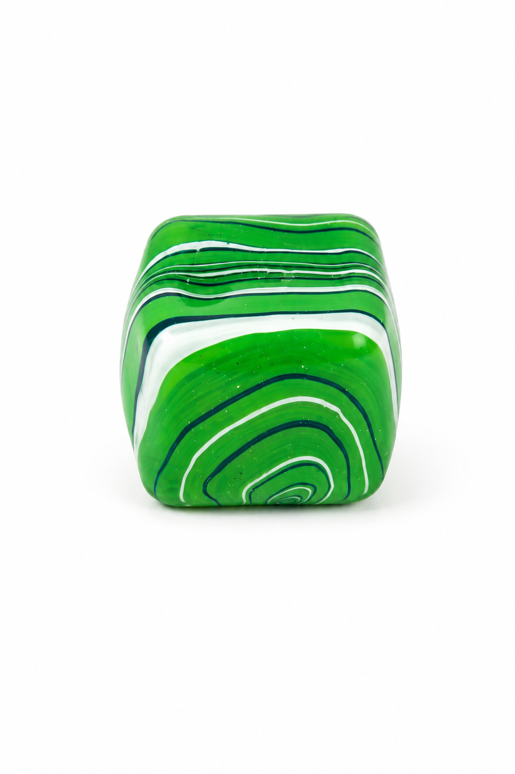 Marble Swirl Cube Stress Relief Squishy Toy - 12 pc pack