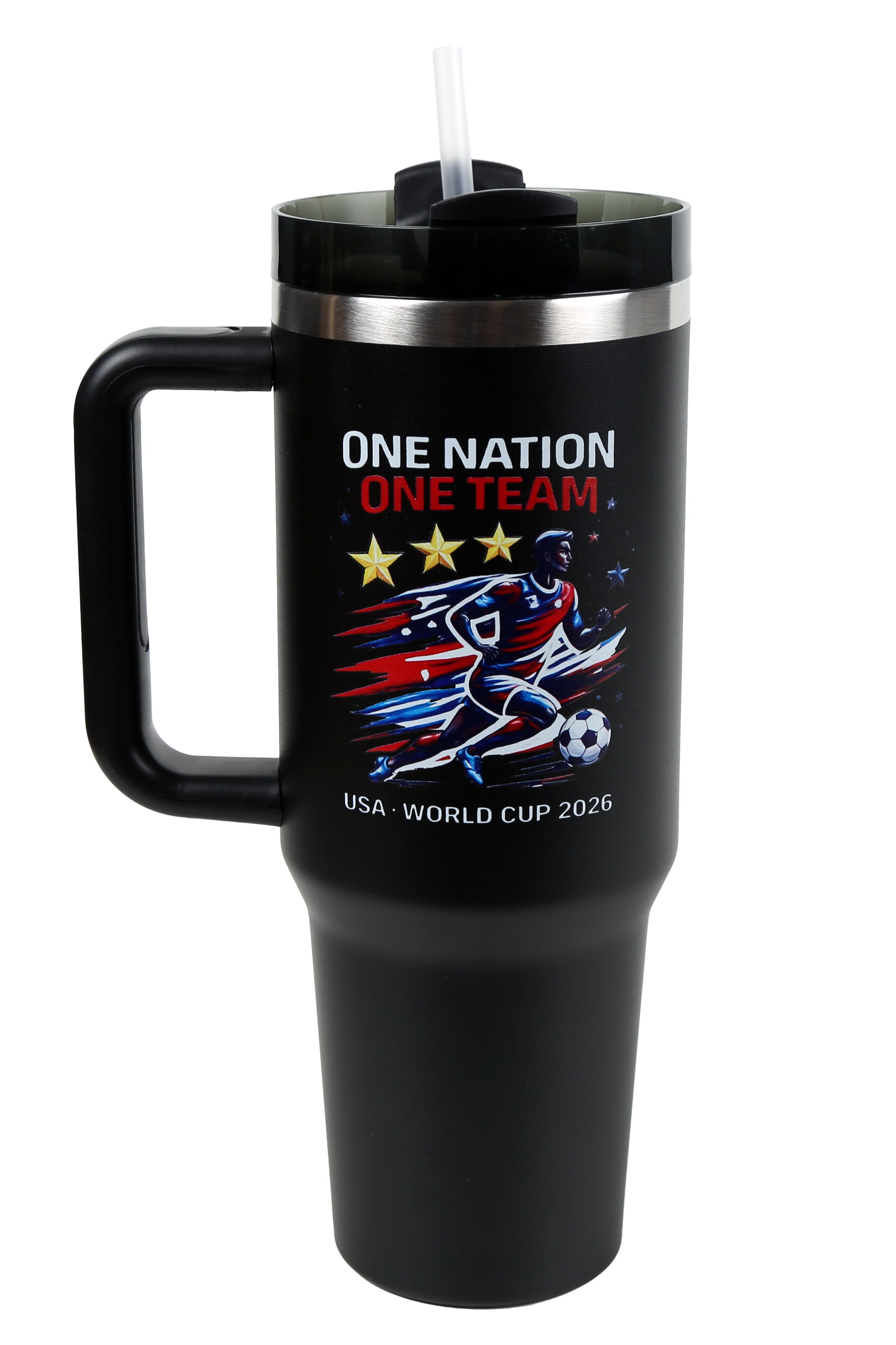 WORLD CUP PATTERN 40 oz TUMBLER