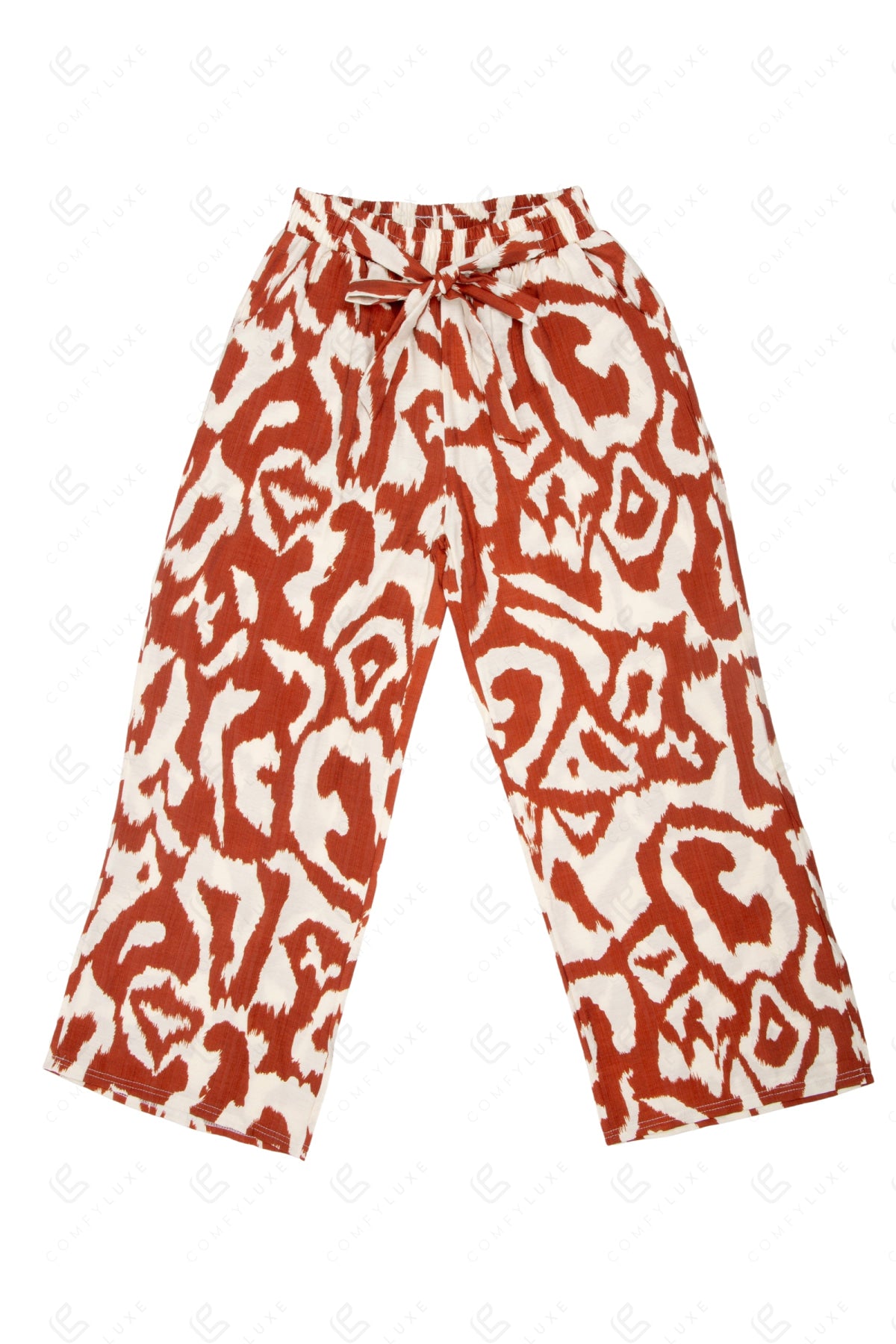 ABSTRACT PATTERN PANTS APPAREL