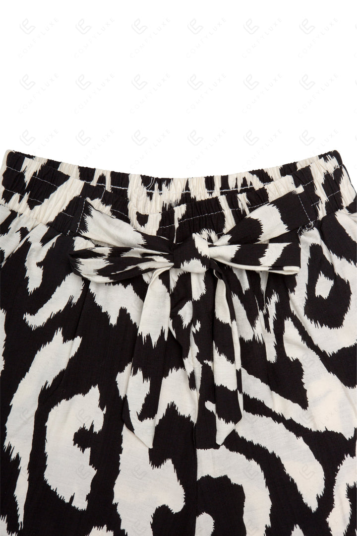ABSTRACT PATTERN PANTS APPAREL