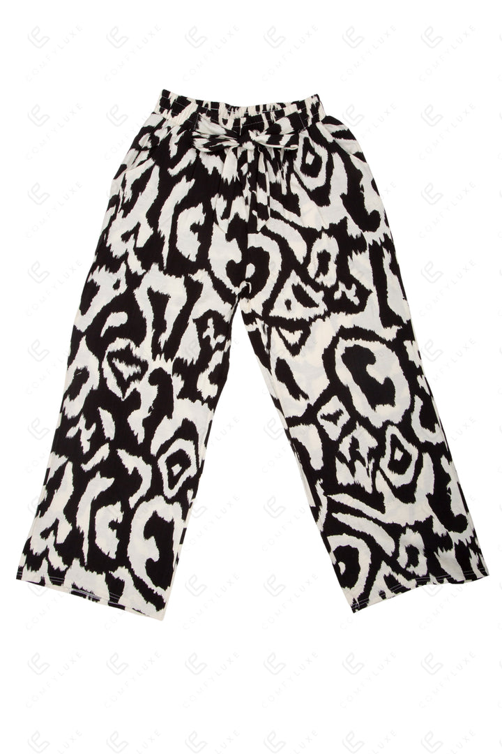 ABSTRACT PATTERN PANTS APPAREL