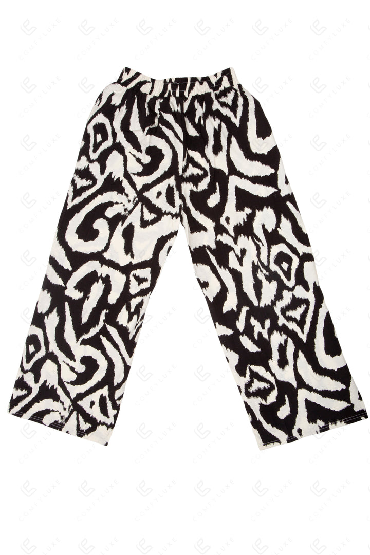 ABSTRACT PATTERN PANTS APPAREL