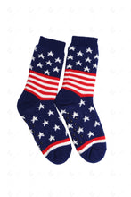 Load image into Gallery viewer, AMERICAN FLAG PATTERN SLIPPER SOCKS SOCKS

