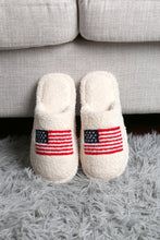 Load image into Gallery viewer, AMERICAN FLAG PATTERN SLIPPERS SLIPPERS/SLIDES
