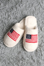 Load image into Gallery viewer, AMERICAN FLAG PATTERN SLIPPERS SLIPPERS/SLIDES
