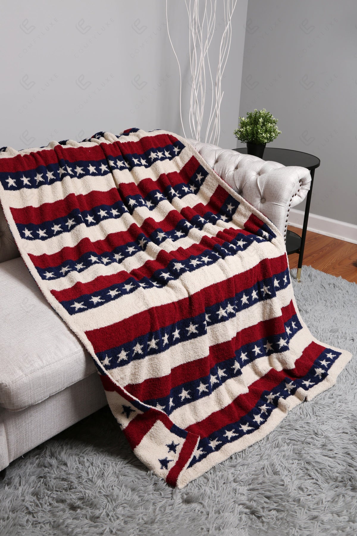 Jcl4333 Rednavy Throw Blankets